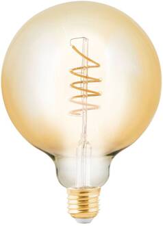 Eglo LED glazen lamp E27 4W amber Ø 12,5 cm