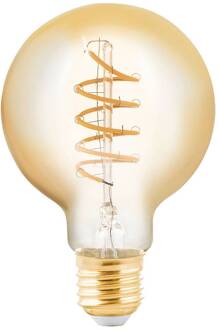 Eglo LED glazen lamp E27 4W amber Ø 8 cm