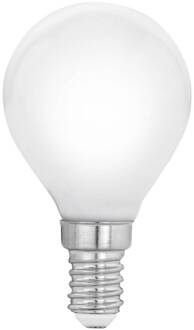 Eglo LED lamp E14 P45 4W, warmwit, opaal