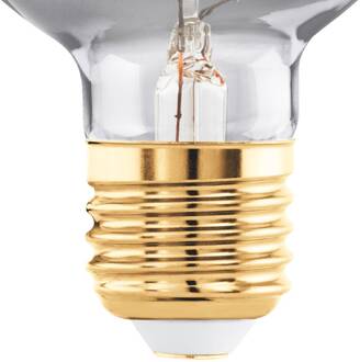 Eglo LED lamp E27 4W G60 2.000K Filament smokey dimbaar rokerig grijs