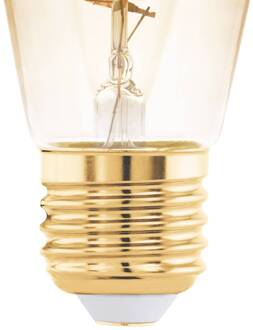 Eglo LED lamp E27 4W ST48 2.000K Filament amber dimbaar