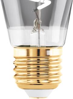 Eglo LED lamp E27 4W ST48 2.000K Filament rokerig dimbaar rokerig grijs