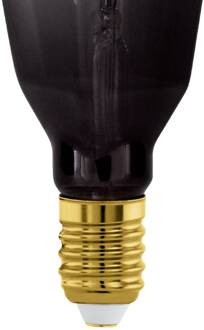 Eglo LED lamp E27 4W T100 1.800K filament smoky dim rookgrijs