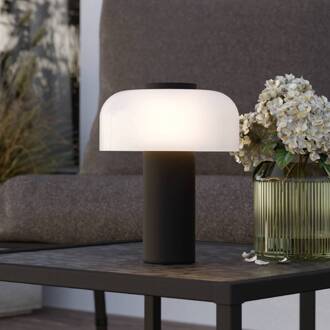 Eglo LED tafellamp Ponente, Ø 16 cm, zwart/wit, CCT zwart, wit