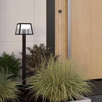 Eglo LED tuinpadverlichting Altilia, hoogte 106 cm, zwart, sensor zwart, wit
