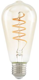 Eglo Ledfilamentlamp Amber St64 Spiraal E27 4w