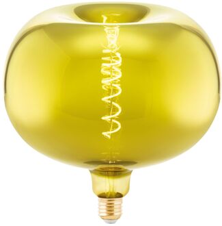 Eglo Ledfilamentlamp Apple - Goud - D22cm - Dimbaar - Warm Wit - E27 - 4w