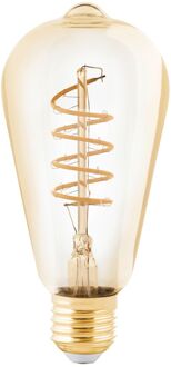 Eglo Ledfilamentlamp Edison - D6,4cm - Dimbaar - Warm Wit - E27 - 4w