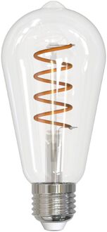 Eglo Ledfilamentlamp Edison - D6,4cm - Warm Wit - E27 - 14w