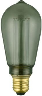 Eglo Ledfilamentlamp Edison - Smoke - D6,4cm - Stepdim - Warm Wit - E27 - 4,3w