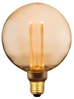 Eglo Ledfilamentlamp G125 Amber Stepdim E27 9w
