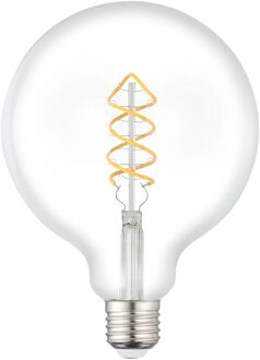 Eglo Ledfilamentlamp Globe - D12,5cm - Warm Wit - E27 - 7,3w
