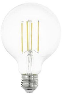 Eglo Ledfilamentlamp Globe - D6,5cm - Warm Wit - E27 - 8w