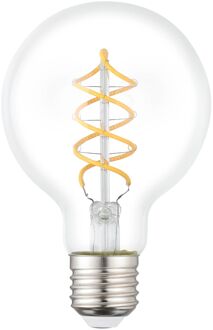 Eglo Ledfilamentlamp Globe - D8cm - Warm Wit - E27 - 7,3w