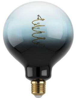 Eglo Ledfilamentlamp Globe - Petrol - D12,5cm - Dimbaar - Warm Wit - E27 - 4w