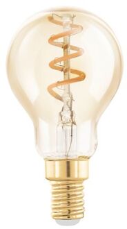 Eglo Ledfilamentlamp P45 Amber Spiraal E14 4w