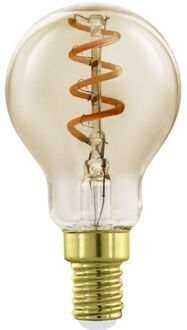 Eglo Ledfilamentlamp Peertje - Amber - D4,5cm - Dimbaar - Warm Wit - E14 - 4w
