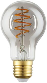 Eglo Ledfilamentlamp Peertje - Smoke - D6cm - Warm Wit - E27 - 4w