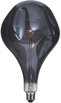 Eglo Ledfilamentlamp Spiral - Smoke - D16,5cm - Dimbaar - Warm Wit - E27 - 4w