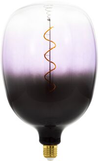 Eglo Ledfilamentlamp T180 - Paars - D18cm - Dimbaar - Warm Wit - E27 - 4w