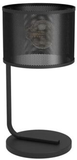Eglo Manby Tafellamp - E27 - 48,5 cm - Zwart - Staal