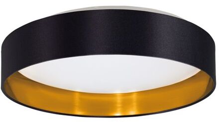 Eglo Maserlo 2 Plafondlamp - LED - Ø 38 cm - Wit/Zwart, Goud