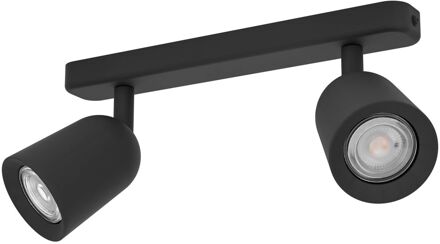 Eglo Opbouwspot Camaldoli - Zwart - 2xgu10