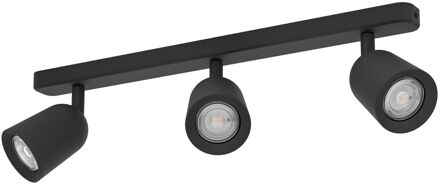 Eglo Opbouwspot Camaldoli - Zwart - 3xgu10