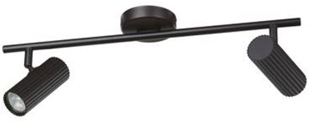 Eglo Opbouwspot Caminia - Zwart - 2xgu10 - 10w