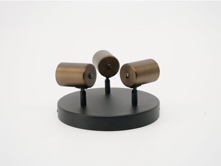 Eglo Opbouwspot Consuma - Brons - Ip44 - D25cm - 3xgu10