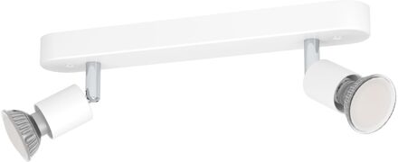 Eglo Opbouwspot Stecci-e - Wit - 30cm - 2xgu10