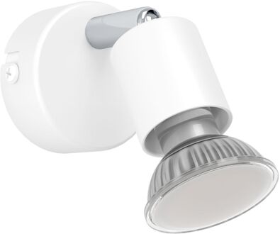 Eglo Opbouwspot Stecci-e - Wit - 6cm - Gu10