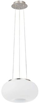 Eglo Optica Hanglamp - E27 - Ø 28 cm - Grijs/Wit