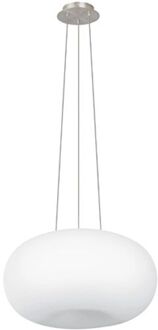 Eglo Optica Hanglamp - E27 - Ø 44,5 cm - Grijs/Wit