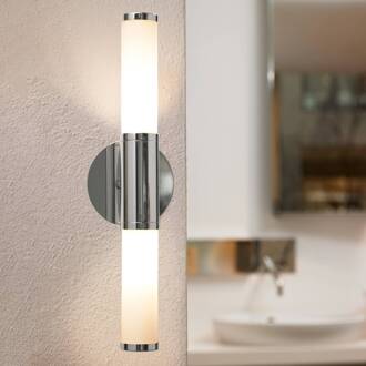 EGLO Palmera Wandlamp - E14 - 46 cm - Grijs/Wit