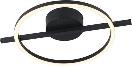 Eglo Plafondlamp Amandolo Rond Zwart 17w