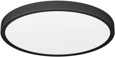 Eglo Plafondlamp Badkamer Fueva 6 Zwart ⌀28cm 14,2w