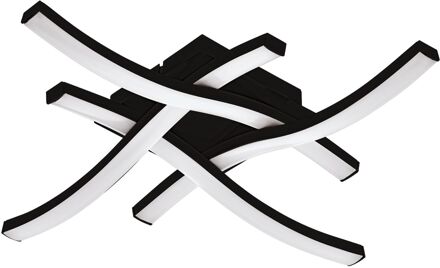 Eglo Plafondlamp Cabezas-e Zwart Warm Wit 20w