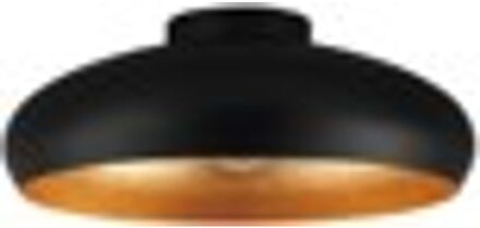 Eglo Plafondlamp Mogano - 50cm - Zwart - Goud - E27