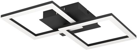 Eglo Plafondlamp Rgbic Zwart 9,8w