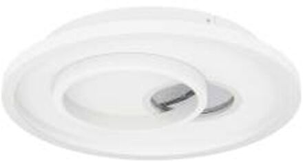 Eglo Plafondlamp Tiriolo - Wit - Zilver - D38cm - 22,5w