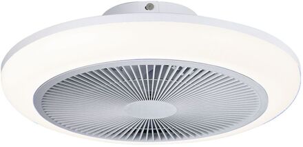 Eglo Plafondventilator Santpoort Met Led - Wit - 46cm - 20,8w - Met Afstandsbediening