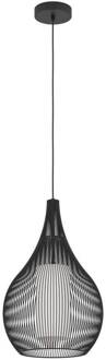 Eglo Razoni 1 hanglamp, 1-lamp, zwart zwart, wit