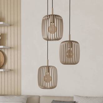 Eglo ROMAZZINA hanglamp - E27 - Zandkleur Beige