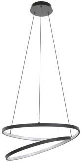 Eglo Ruotale Hanglamp Ø 55 cm - Zwart Wit, Zwart