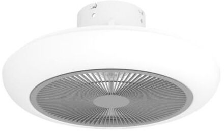 Eglo Sayulita Plafondlamp met ventilator - 45,5cm - AC longer life - Wit/Grijs - Dimbaar - 3 standen