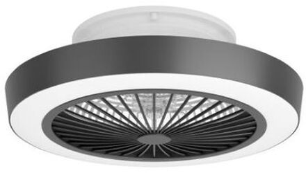 Eglo Sazan Plafondventilator - LED - Ø 54,8 cm - Zwart, Wit