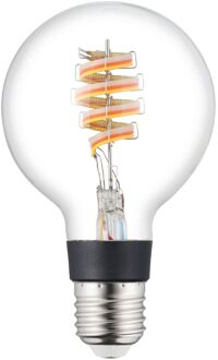 Eglo Slimme Ledfilamentlamp Wit En Gekleurd Licht G80 E27 4,9w