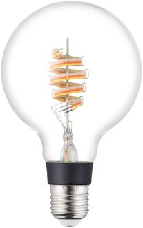 Eglo Slimme Ledfilamentlamp Wit En Gekleurd Licht G95 E27 4,9w