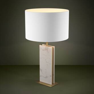 EGLO Stars Of Light tafellamp Belesar, textiel, wit, E27